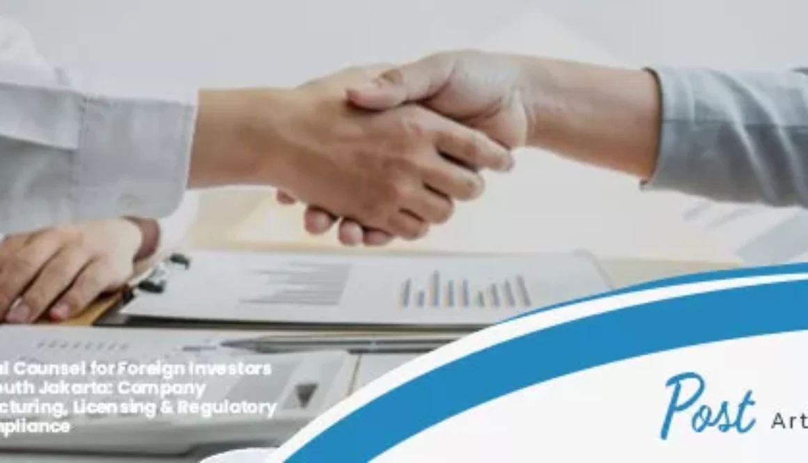 legal counsel for foreign investors in Jakarta