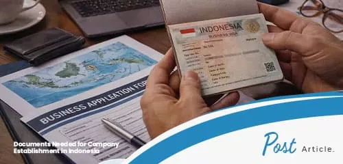 document needed for company establishment in Indonesia